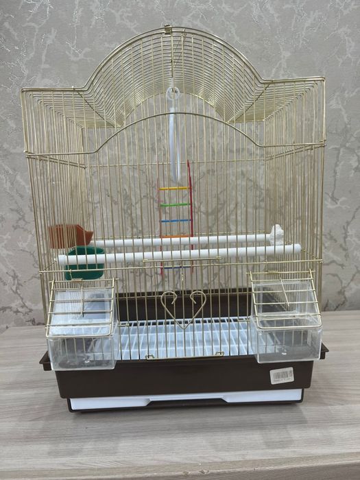 клетка для двух попугаев