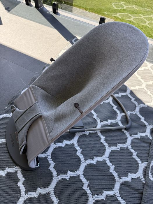 BabyBjörn Bouncer Bliss Grey Jersey | Balansoar ergonomic | Original