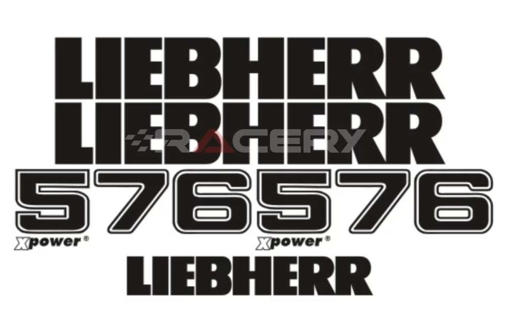 Sticker autocolant CAT JCB FIAT Liebherr CLAAS Komatsu Bobcat Doosan