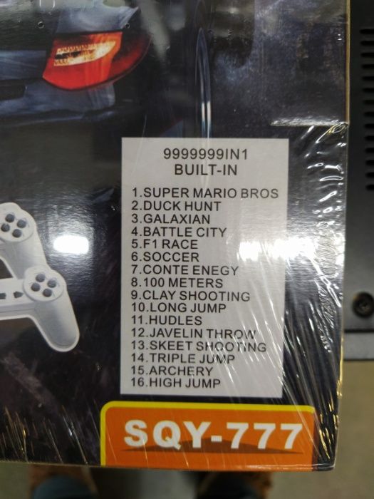 Тв TV Телевизионна игра конзола с 2 бр джойстик и пистолет за стрелба