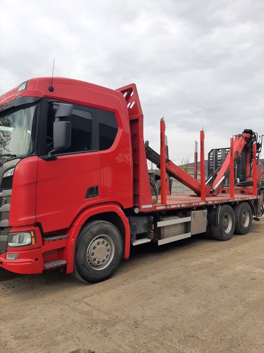 Camion forestier Scania
