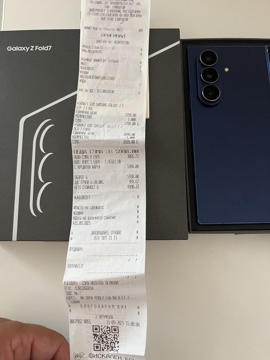 Samsung Z Fold7 512GB