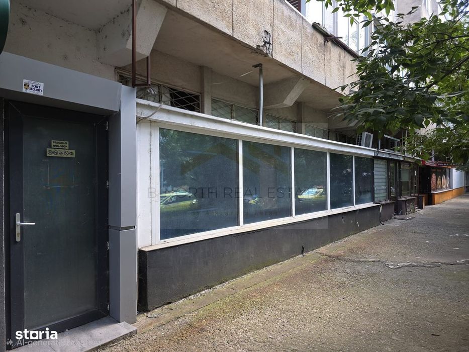 Spațiu comercial 45 mp, vitrina, zonă cu vad – Constantin Brâncoveanu