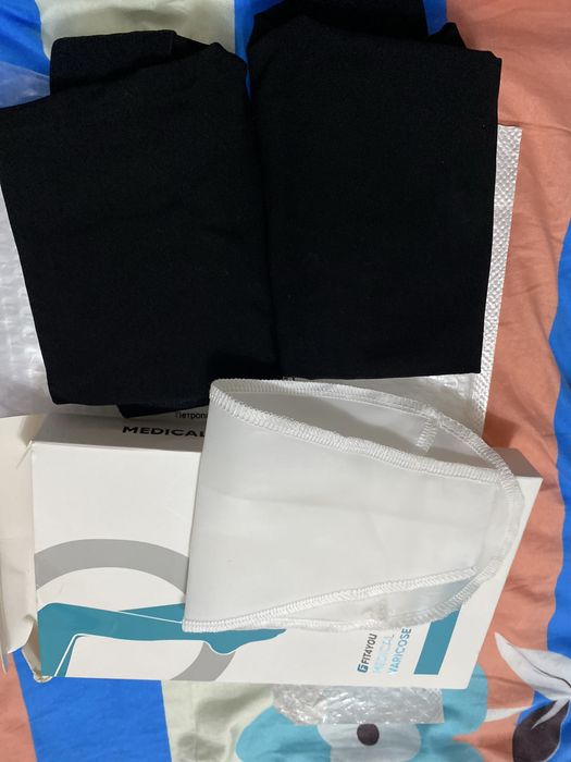 чулки компрессионные класс компрессии 2 черный Ѕ.. 1 шт.