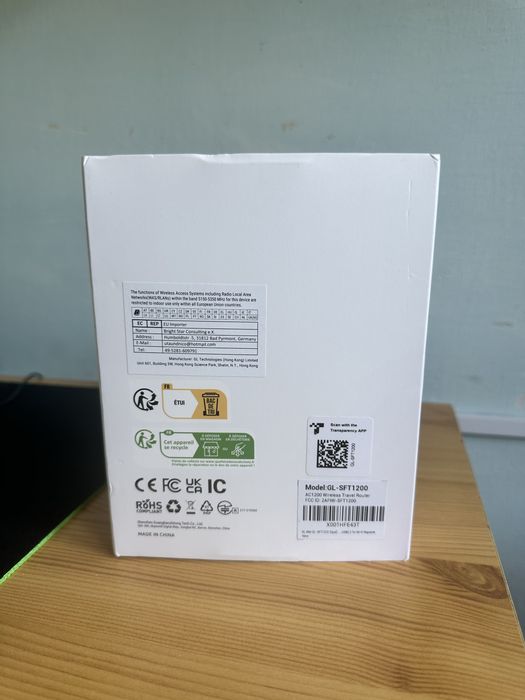 Router Wireless GLiNet Opal GL-SFT1200