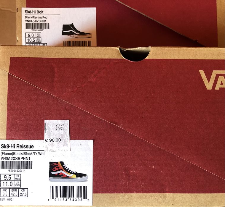 Vans Sk8-Hi ОРИГИНАЛНИ мъжки кецове - 42,5/43