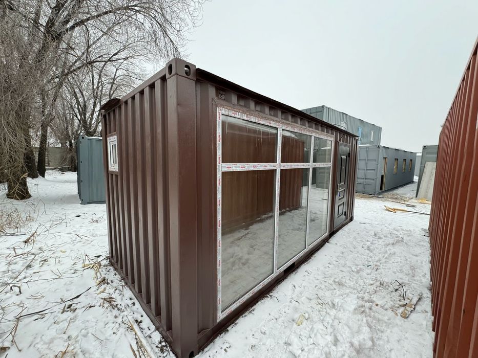 Утепленный контейнер/бытовка/офис/столовая/пост охраны