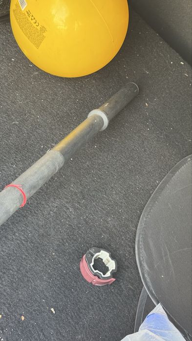 Set 20 kg haltera bara Bodybuilding 1,30 m 28mm,