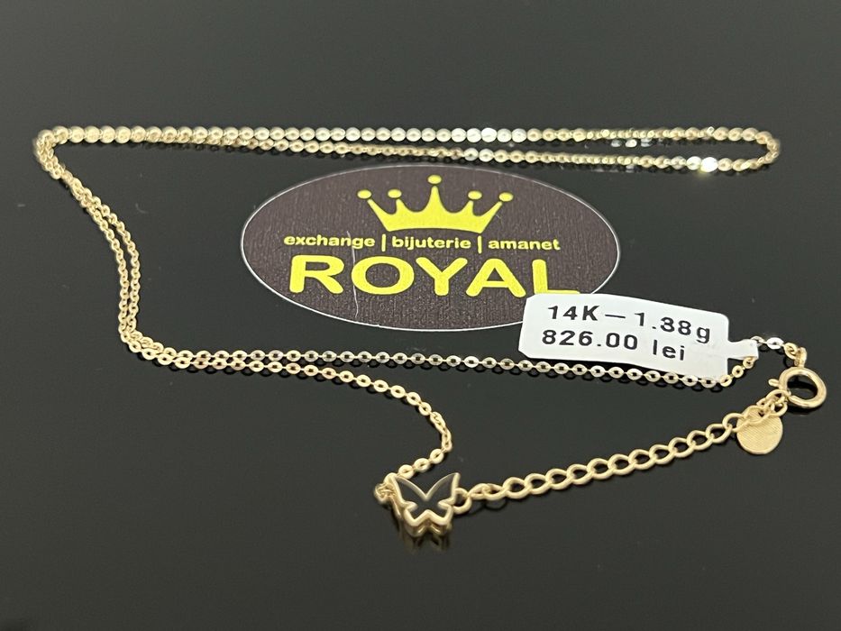 Bijuteria Royal CB : Lant aur 14k 1,38 grame