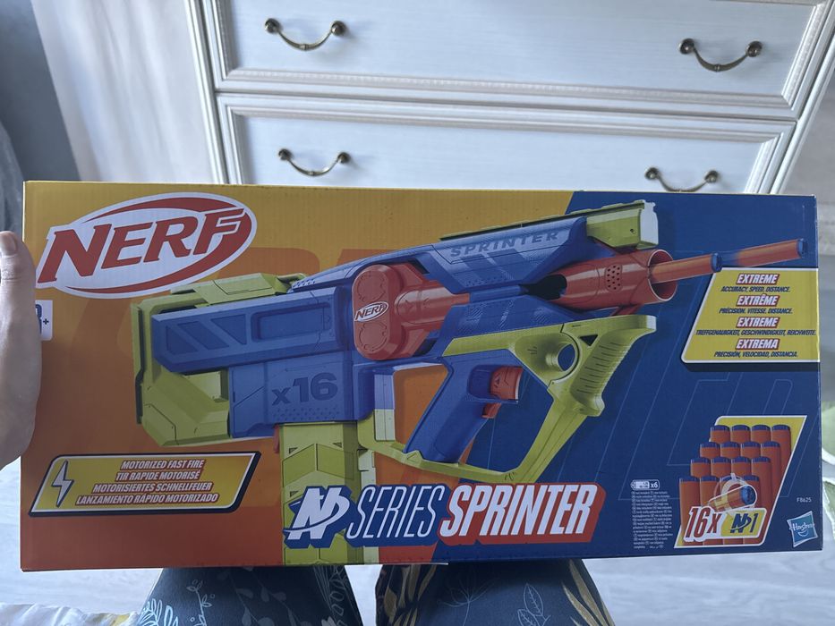 Пистолет бластер Нерф Nerf оригинал