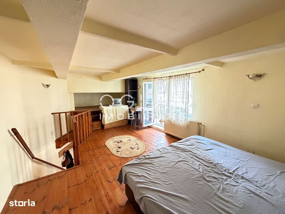 Garsonieră pe două niveluri, 40 mp, zona Stefan cel Mare