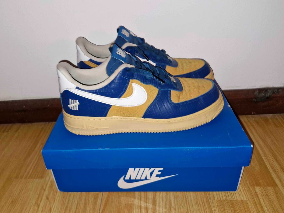 Undefeated x Nike Air Force 1 SP Dunk vs AF1