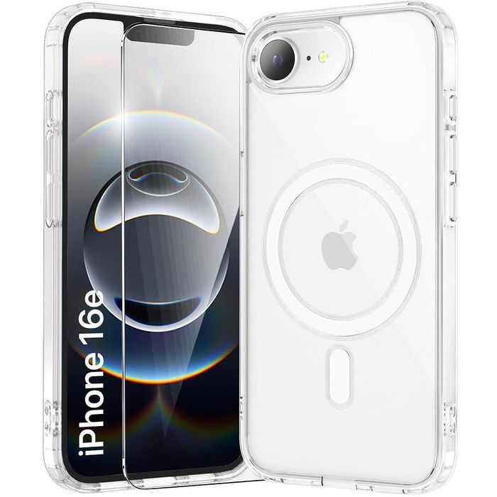 Прозрачен Magsafe Кейс за Apple iPhone 16e