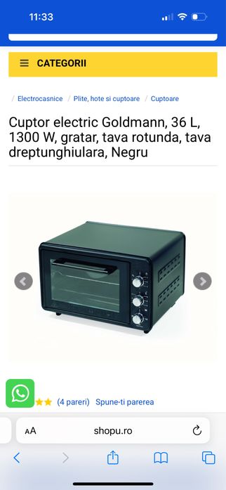 Cuptor electric ——————————-