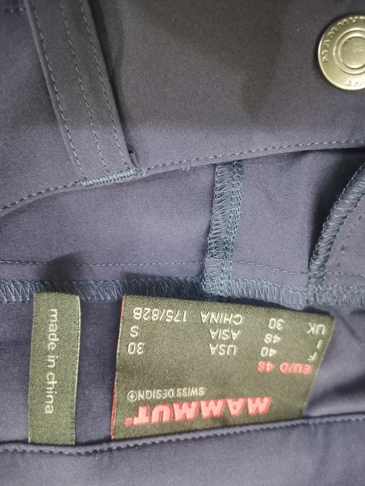 Mammut Runbold чисто нови мъжки туристически панталон. XS, S, M