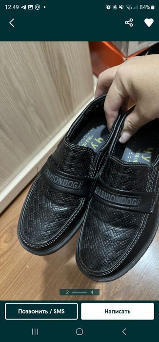 Туфли детские в отличном состоянии