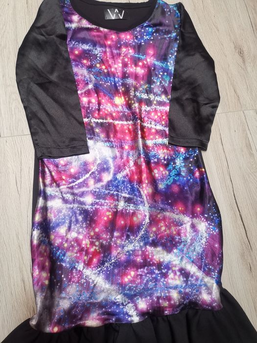 Дамска рокля сатен