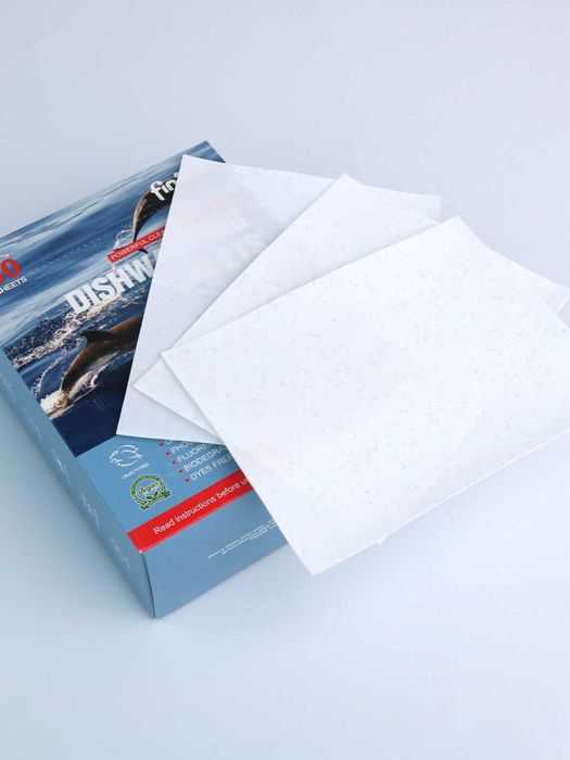 Finice / Средство для мытья посудомоечной машины в виде листа