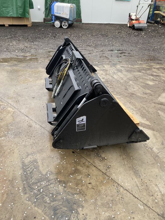 Отваряема, 4в1 кофа 180см за мини челен товарач бобкат