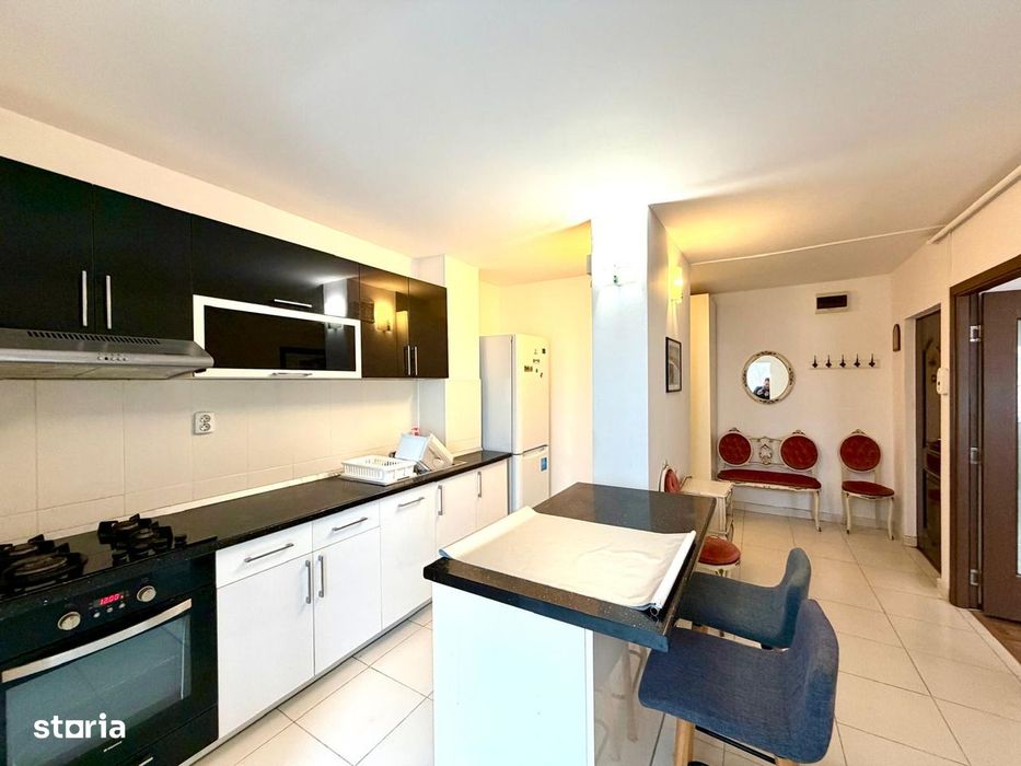 Apartament 3 camere 70 mp, Brădet, etaj 2, finisat, mobilat, utilat