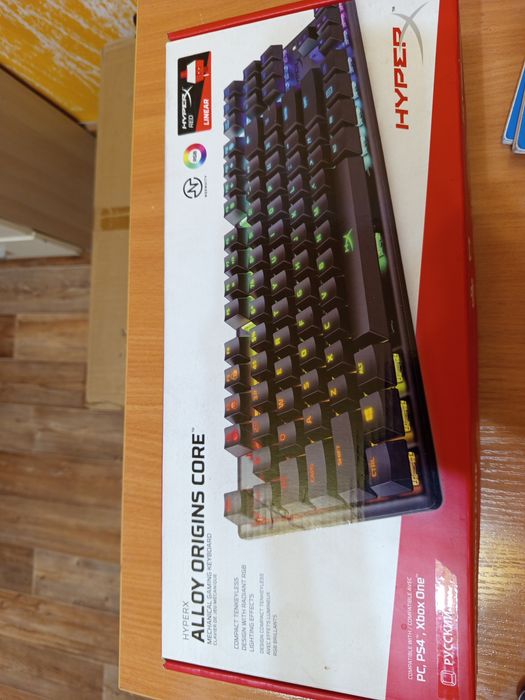 Клавиатура hyperx alloy origins core