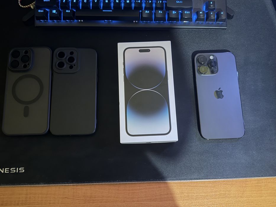 Iphone 14 pro max space black 256gb