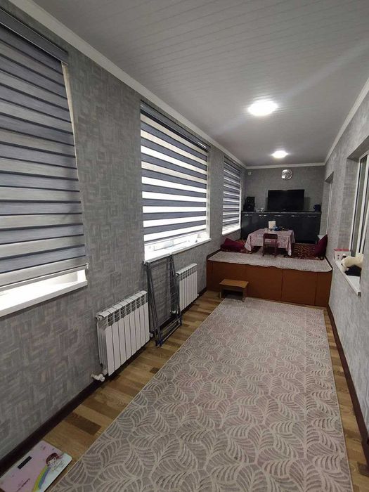 Чиланзар 13  4/3/4, 112м2, с ремонтом, балкон 2,5х9,ориентир Атлант,