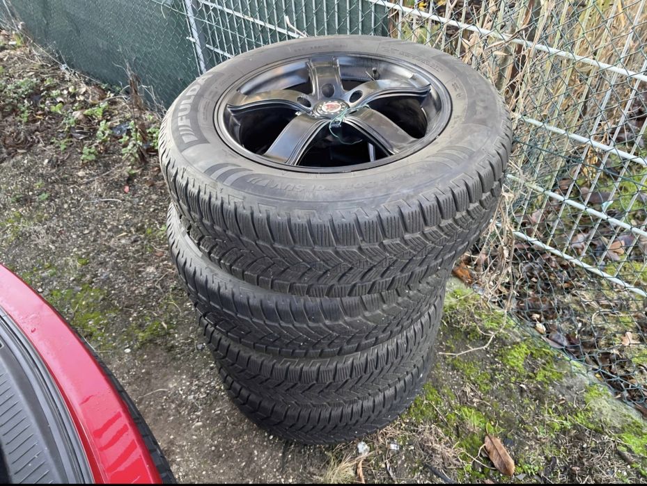 Set roti Mazda CX5 225/65/17 anvelope de iarna Fulda