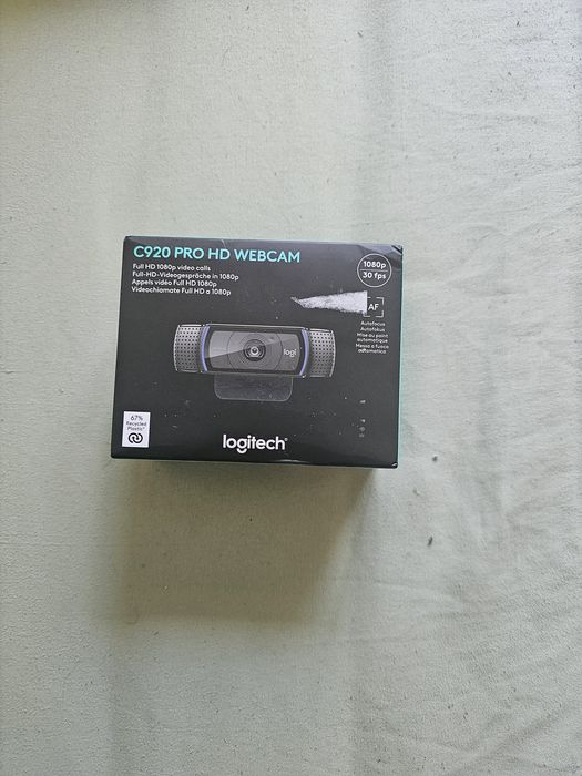 Logitech C920 PRO HD nouă, sigilată
Disponibil mai multe buc. Preț ușor negociabil