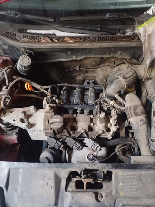 Motor skoda vw polo 1 2 bmd  complect