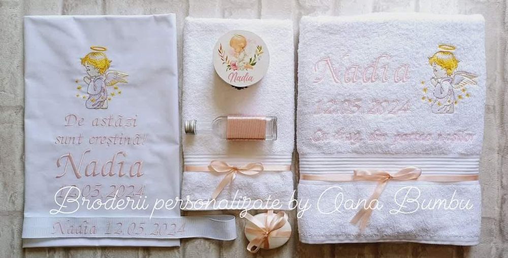 Trusou botez si cutie personalizata