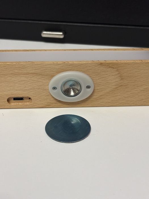 Aplica LED perete wireless 2 buc dimabila touch USB
