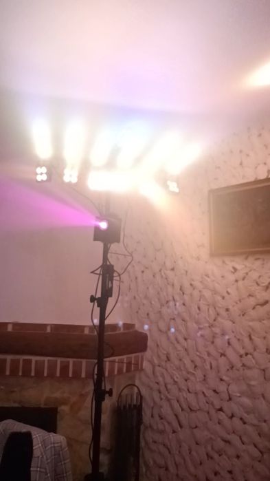 Eurolite KLS-180/6, moving head eurolight si uv par eurolight