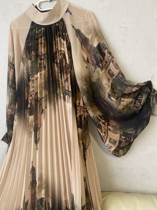 Дамска рокля солей дълга