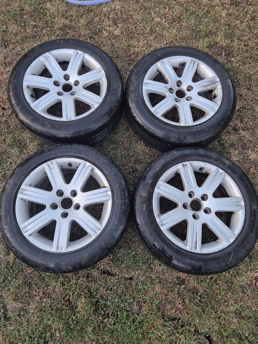 Jante Audi ( Ww, skoda ) + cauciucuri,anvelope vara 205 /55 / 16