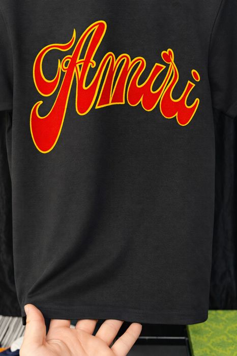 Tricou Amiri model nou 2026 logo brodat - marimi s - xxl