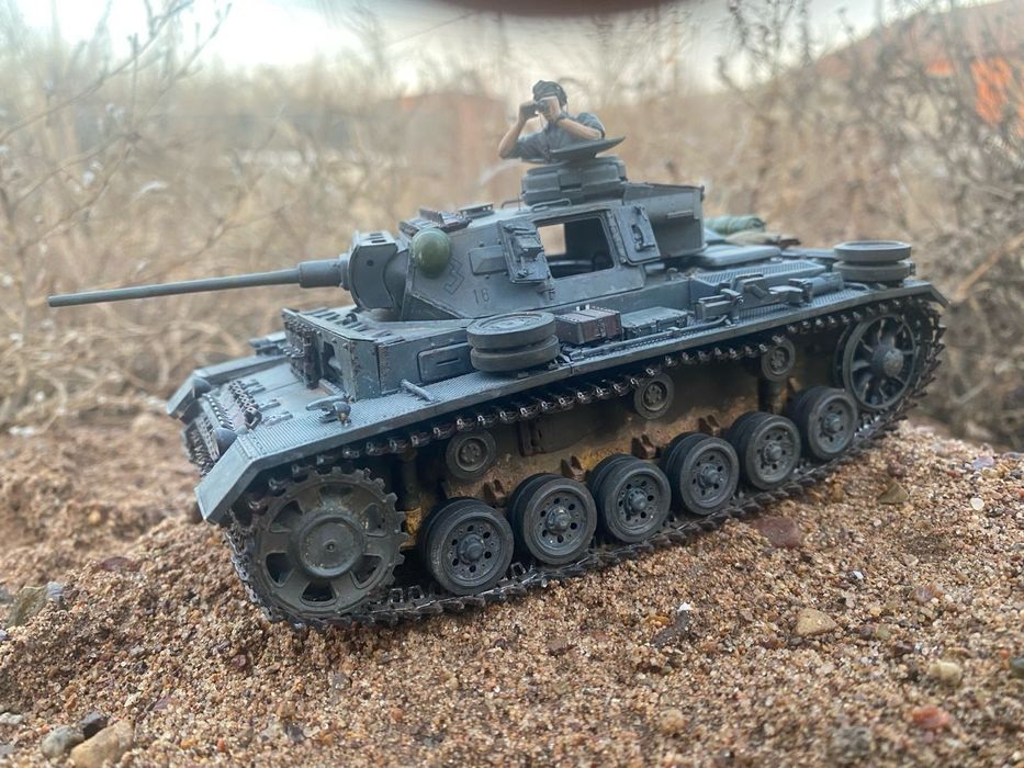 Модель немецкого танка Pz 3