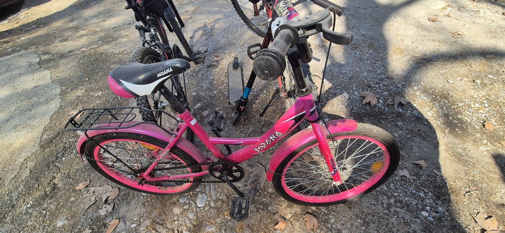 3 велосипеды + 1 самокат