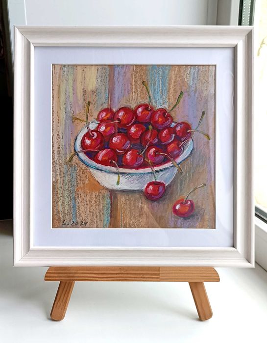 Картина в раме "Черешня", 29,5 х 29,5 см