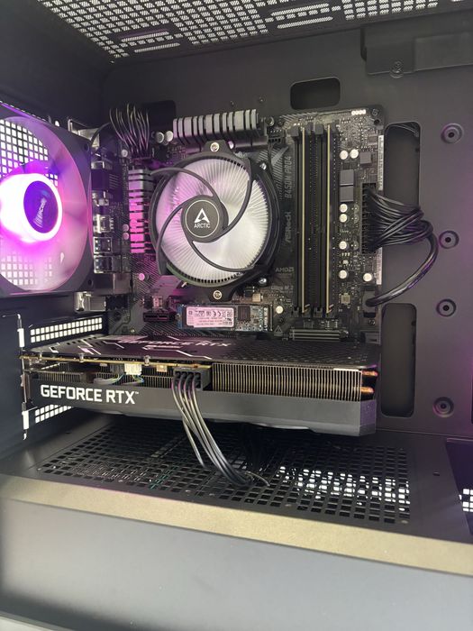 Геймърски компютър AMD Ryzen 5 5500, RTX 3060 12GB, 16GB