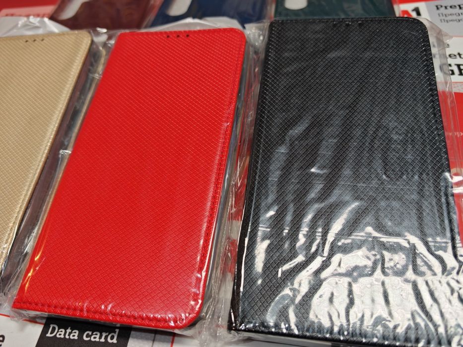 Samsung Galaxy A16 , S24FE калъф тип тефтер със силиконово легло