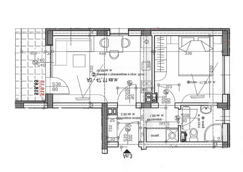 Продава се Двустаен апартамент в София, Орландовци - 64 кв.м за 1028 €/кв.м - Снимка #1