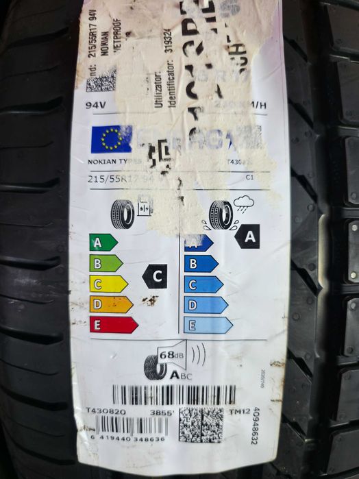 Anvelope de VARA - 215/55/17 - NOKIAN - NOI - DOT 2022