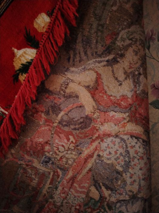 Винтажный плюшевый ковер «Гарем», оригинал 1950-60-х гг.
Описан
Винтаж