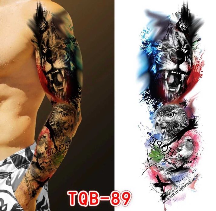 Tatuaje temporare mari