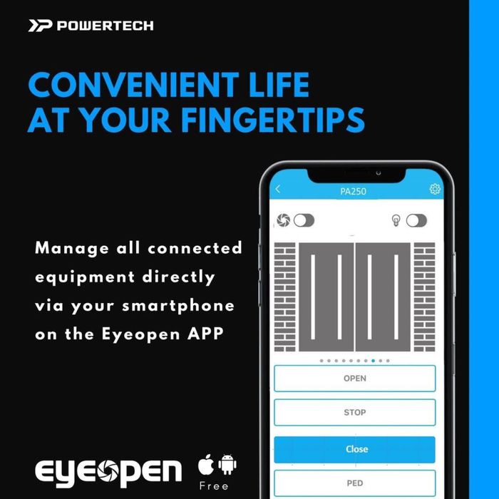 Установака автоматика для ворот powertech и roger