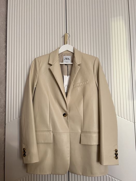 Продам пиджак эко кожа