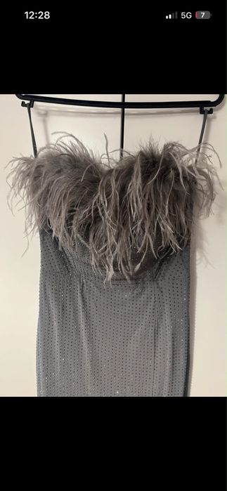 Rochie bogas pene si pietre M