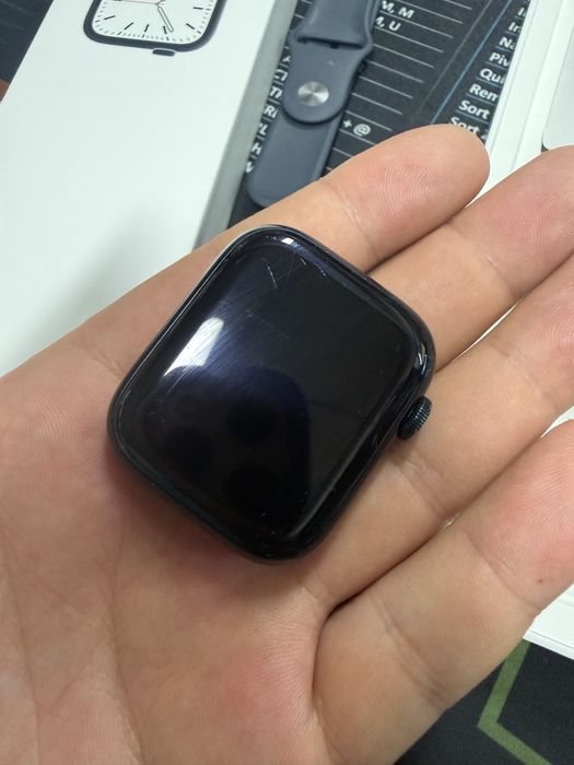 Apple Watch Series 7 45mm Full Box Stare Bună Cu Urme Fine