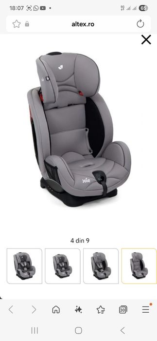 Scaun auto copil Joie utilizat